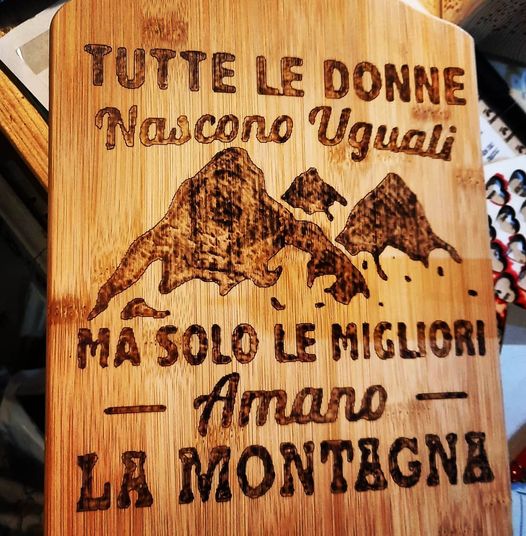 Tagliere donne di Montagna