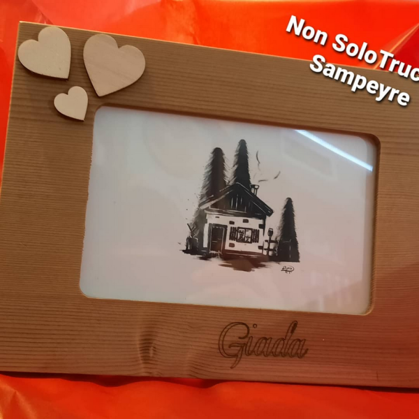 portafoto personalizzato legno jpg